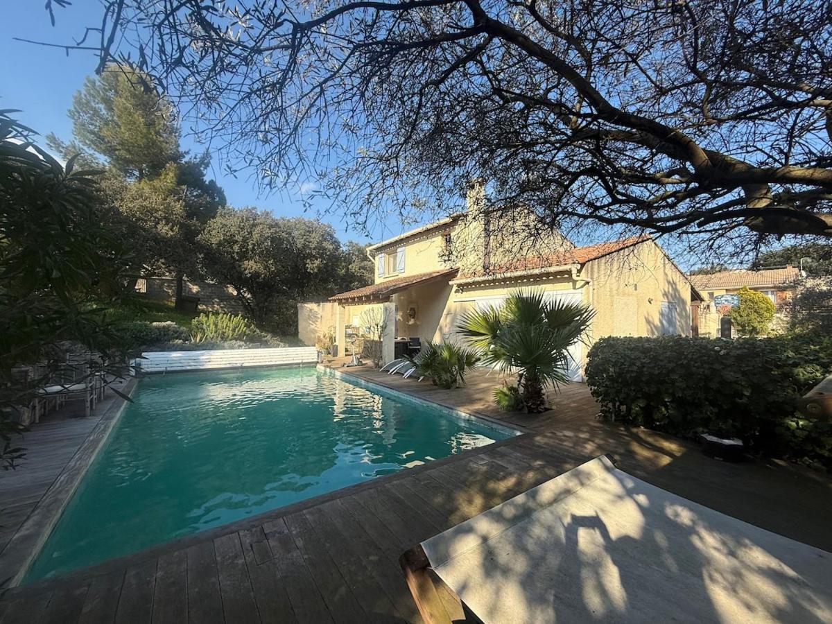 Le Havre De Paix En Garrigue 4 Chambres 3 Sdb Piscine Bezouce Εξωτερικό φωτογραφία