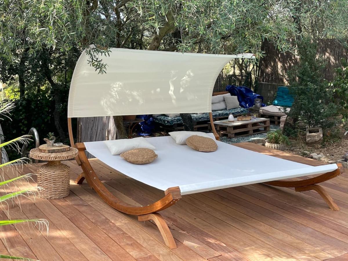 Le Havre De Paix En Garrigue 4 Chambres 3 Sdb Piscine Bezouce Εξωτερικό φωτογραφία
