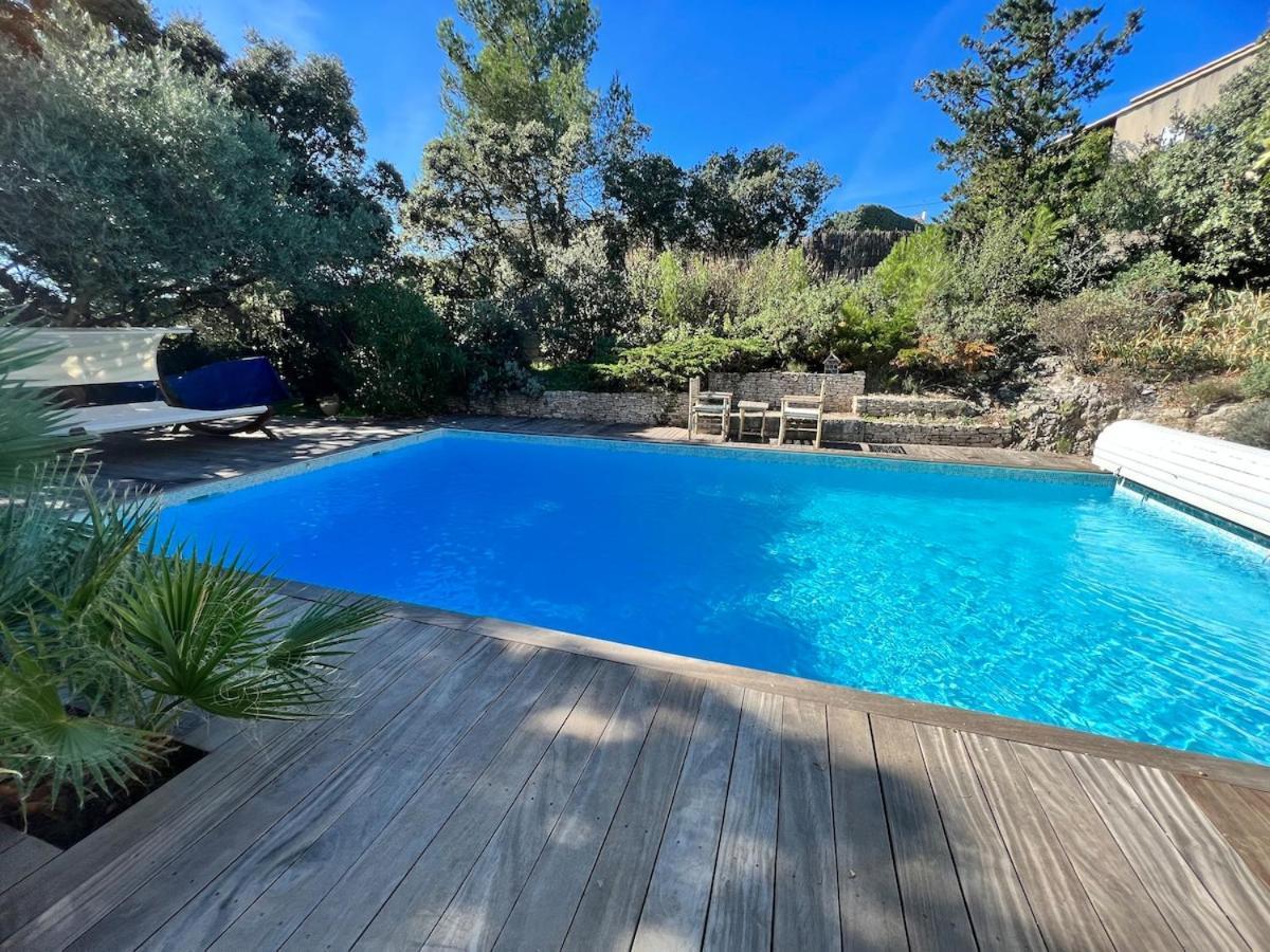 Le Havre De Paix En Garrigue 4 Chambres 3 Sdb Piscine Bezouce Εξωτερικό φωτογραφία